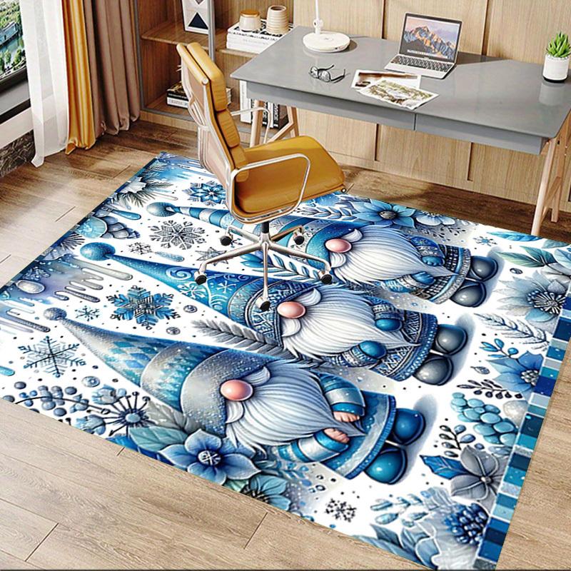 1PC Gnome Winter Anti-slip carpet, suitable for Office, bedroomand playrooms. It can also be used as a sofa footrest cover-R103