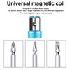 Universal 1 Pcs Magnetic Ring Alloy Magnetic Ring Screwdriver Bits Anti-Corrosion Strong Magnetizer Drill Bit Magnetic Ring