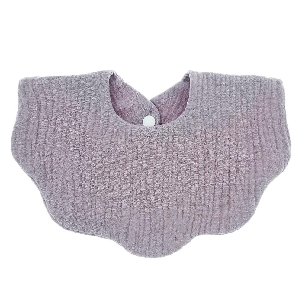 1pcs Cotton Soft Baby Bibs Solid Color Infant Bib Newborn Burp Cloths Bandana Scarf for Kids Boy Girls Feeding Saliva Towel