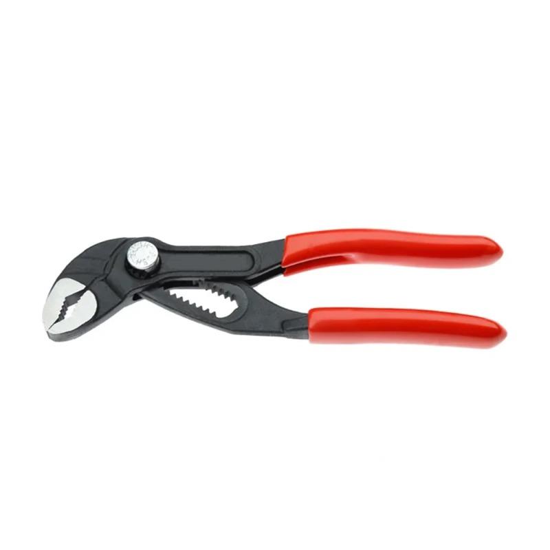 7-12inch Water Pump Pliers Multifunction Automatic Plastic Handle Adjustable Pipe Wrench Large Opening Bathroom Plumbing Tool