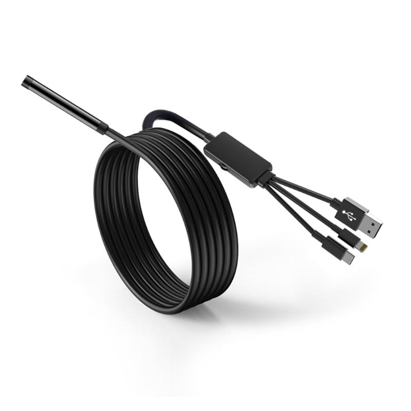 Endoscope Camera with Light, Borescope with Adjustable LED Light,Endoscope Camera,Waterproof Inspection Camera