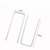 1/5/10/20PCS Rust-Resistant U-Shaped Galvanized Steel Garden Landscape Pins for Plant Support and Fabric Securing