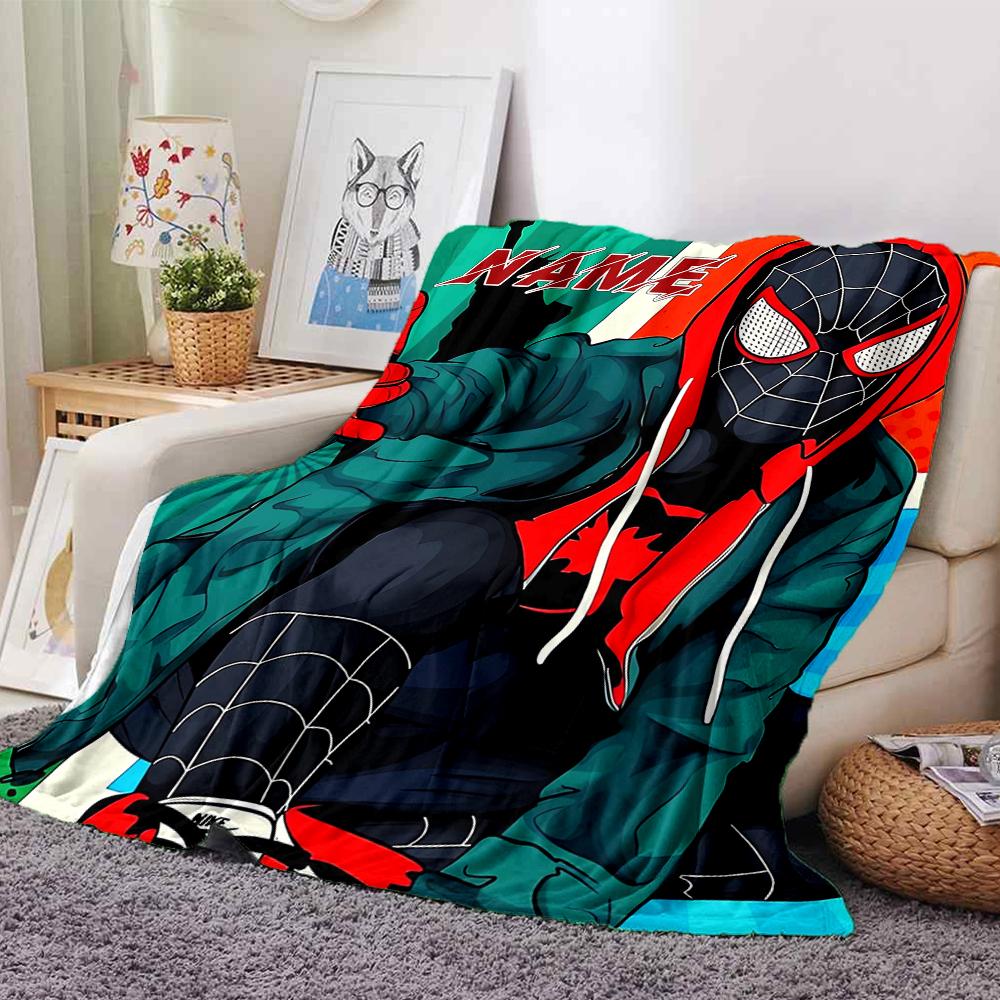 Custom Name "Venom Love Heart Theme" blanket for Couch & Bed, Plush Cozy Fuzzy Blanket Super Soft & Warm Blankets for Fall and Winter. 09084