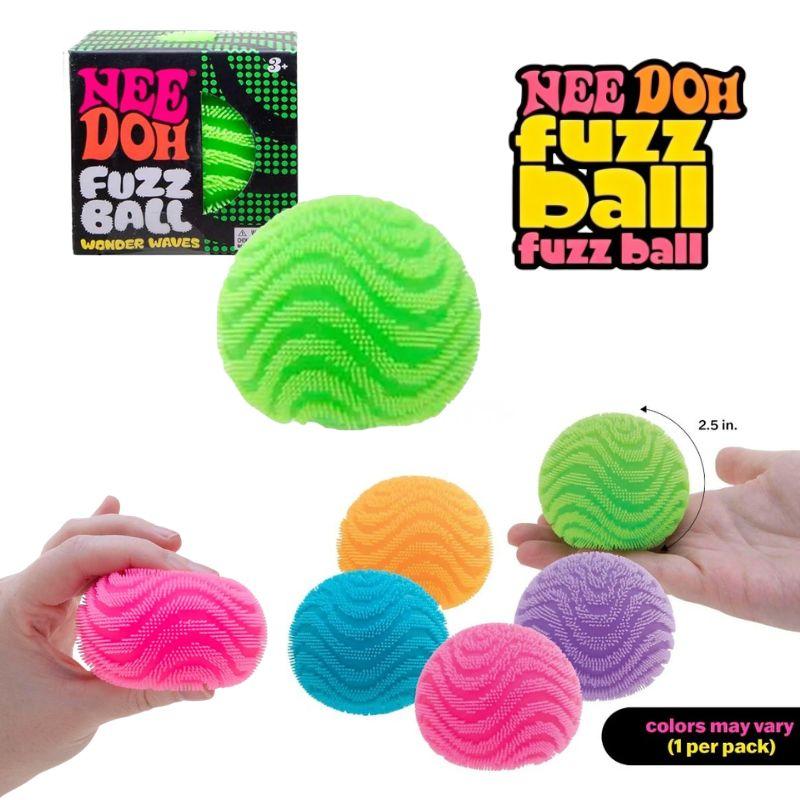 Schylling Needoh Fuzz Ball Blind Box Series Desktop Ornament Stress Squishy Toys For People Under Pressure Fun Soft Stress Ball