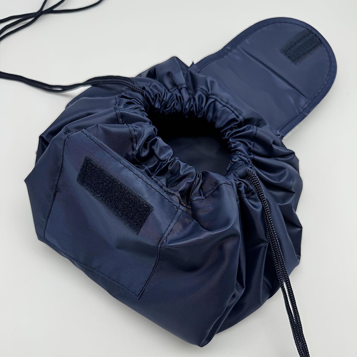 Five-color fashionable drawstring makeup bag storage bag, portable travel storage makeup bag one-piece set