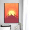Dua For Entering & Leaving Islamic Muslim Poster Wall Art Print Poster Decorative Mural Home Decor Gift Unframed
