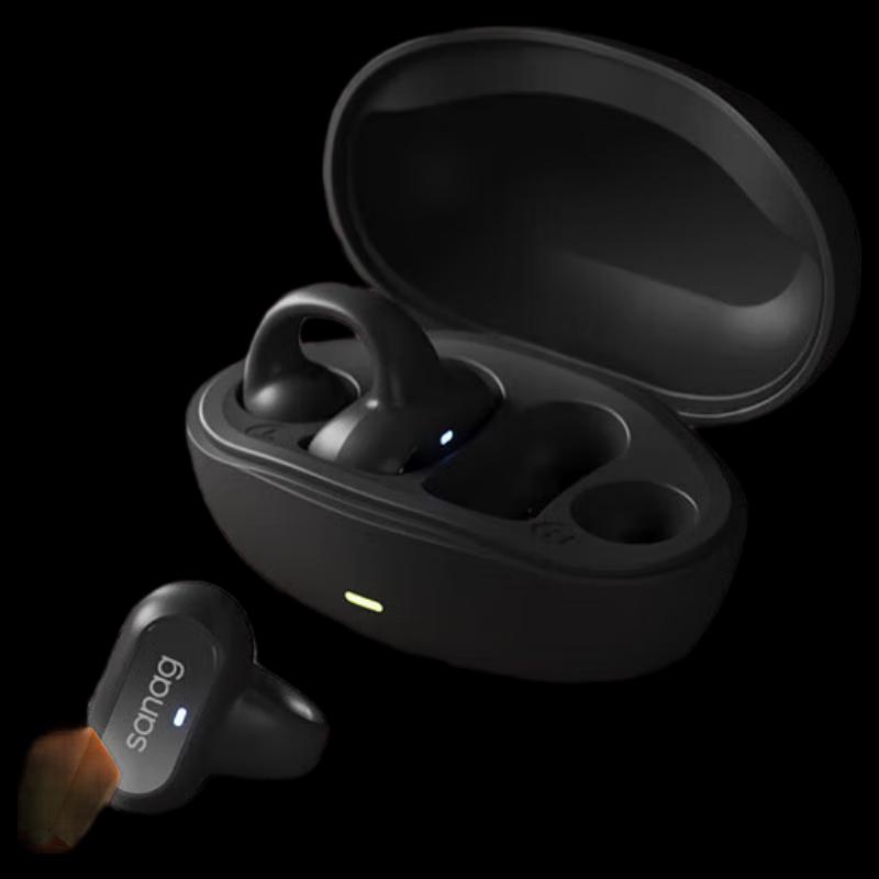 

Saina Clip-On Open-Ear Bone Conduction Bluetooth Earphones