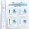 Sonic Electric Toothbrush Smart Ultrasonic Dental Teeth Whitening Rechargeable Adult Tooth Brush Sarmocare X300U with 6 Brushs