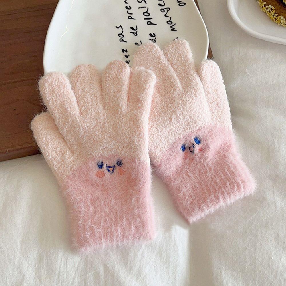Coldproof Kids Winter Gloves Windproof Baby Gloves for 7-15 Years Old Baby Boys Girls