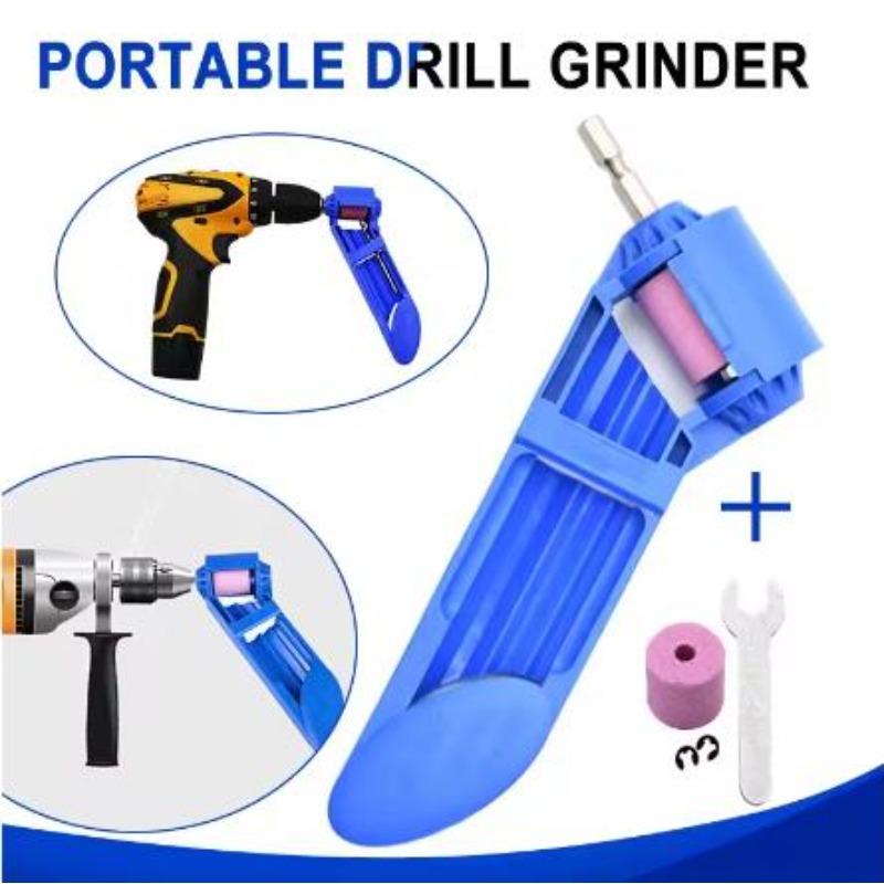 1/2 Set Corundum Grinding Wheel Drill Bit Sharpener Titanium Drill Portable Drill Bit Powered Tool For Grinder Polishing Set