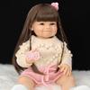 55CM Full Body Soft Silicone Reborn Toddler Doll Lifelike Soft Touch High Quality Doll Gifts for Children home Birthday Christmas gifts