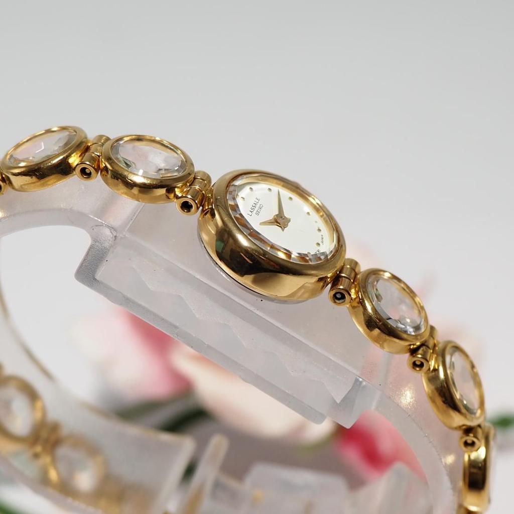 [USED] Seiko LaSalle Bangle Watch, Gold, 232