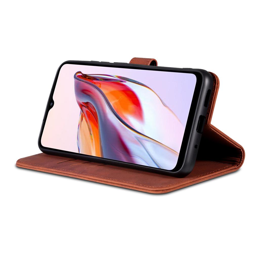 AZNS For Xiaomi Redmi Note 13 5G Cell Phone Case Leather+TPU Inner Stand Cover
