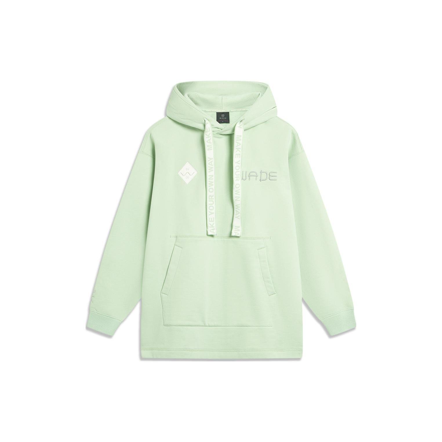 Li-Ning x Cyril Way Of Wade Graphic Hoodie Light Green Men s AWDTB77-4 XL