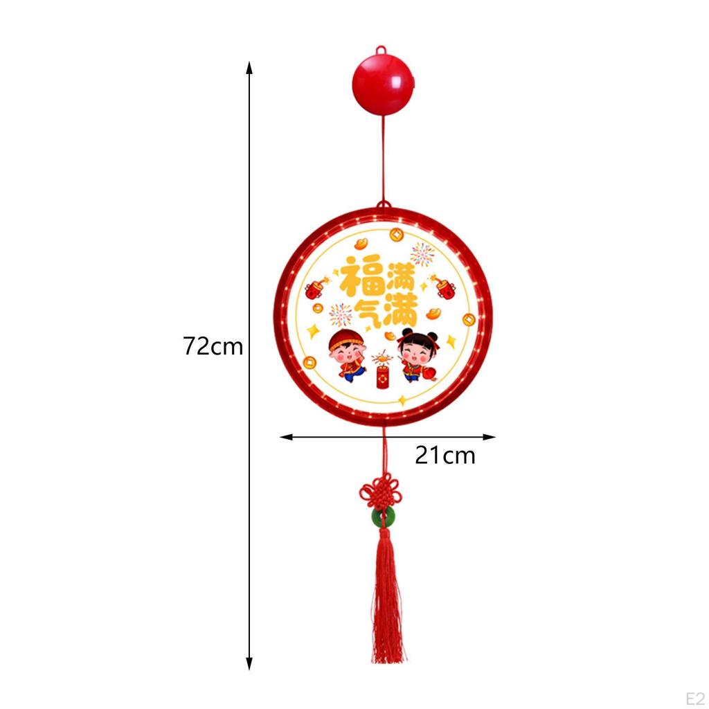 LED Chinese Year Decoration Lantern Decorative Hanging Light Lunar