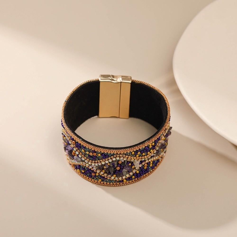 Turquoise Color Magnetic Clasp Bracelet Magnetic Closure Charm Bracelet Women Ladies