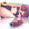 Natsume Iroha Anime BA Mouse Pad XXL RGB Gaming Mousepad Buraka HD Gamer Accessories Large LED MousePads PC Carpet with Backlit
