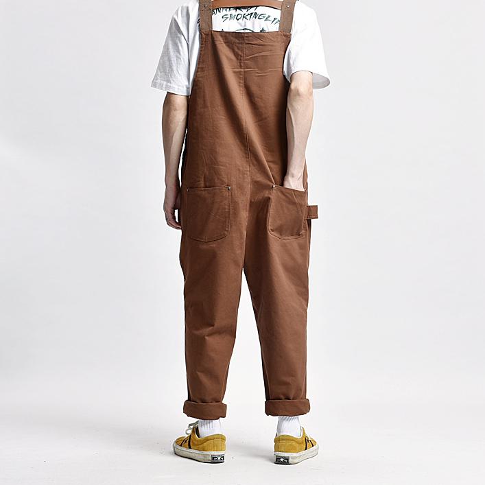 Men's Street Multi-pocket Tool Overalls Overalls One-piece Overalls Trousers