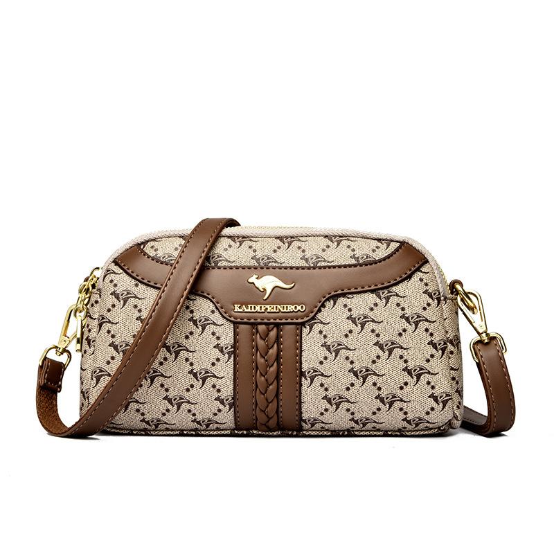 Crossbody Bag, Middle-aged Woman, Mother's Bag, Small Square Bag, Single-shoulder Bag