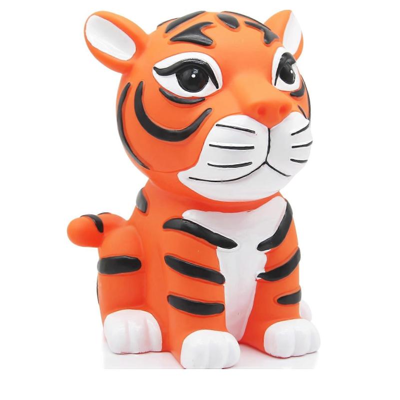 

Копилка Тигр, Небьющаяся копилка, Вмещает 1000 монет, Копилка-тигр на китайский Новый год 2022