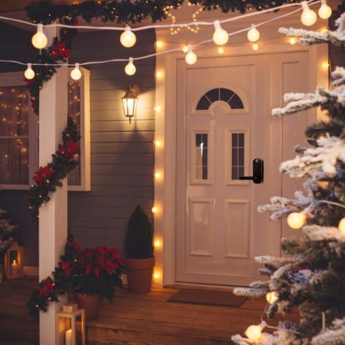 Karte Smart Lock, Fingerprint Authentication, Bluetooth Digital Password IC, Keyless Door Lock, Easy Installation On Wooden Doors, Adjustable Backset