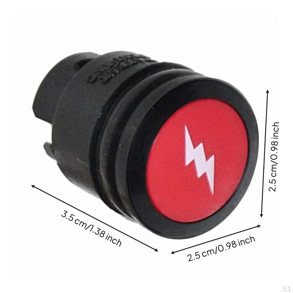 Grill Igniter Button Cap Lightning Symbol Bolt