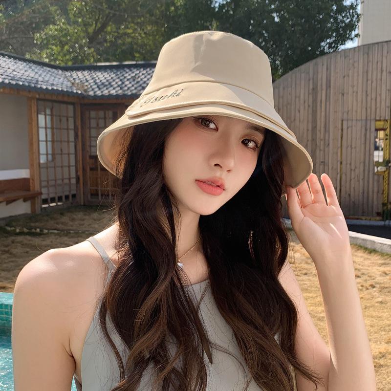 

Весенняя шляпа женская универсальный дизайн шляпа-ведро солнцезащитная шляпа летняя шляпа от солнца шляпа-шоу шляпа-тазик One Size