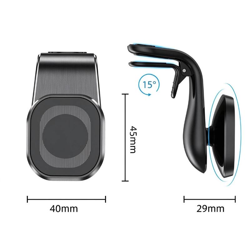 1Pcs Car Air Vent Magnet Mount Support Magnetic Car Phone Holder Gps Phone Holder In Car For Mobile Phone Rotation Bracket