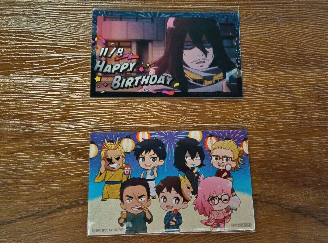 

[USED] Kujibikido My Hero Academia Vigilante Aizawa Shota Birthday Bonus Mini Bromide