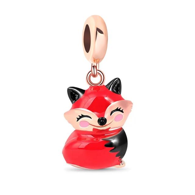 New Fine Charms Fit Pendant Original Bracelets Cute Animal Series Copper Charms Beads Diy Jewelry Making