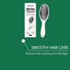 GleamXi white handle air cushion hairbrush nylon bristle airbag comb design scalp massage daily combing is smooth and not knotted 1pc