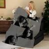 Music F-Fifth H-Harmony Throw Flannel Blanket, Soft Warm, Durable & Washable cute Cool