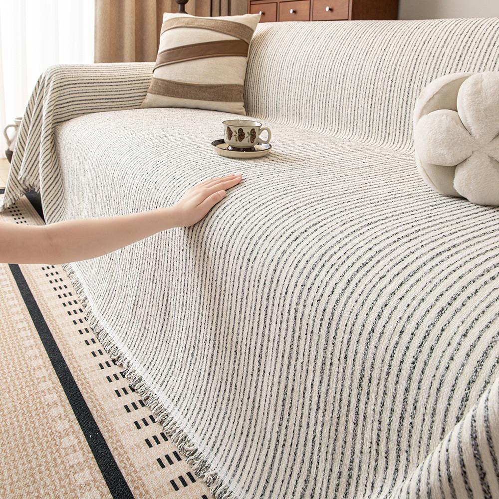 1pcs Minimalist Chenille Sofa Cover Four Seasons Living Room Furniture Protector L Shape Wear-resistant Anti-Slip Couch Cushion