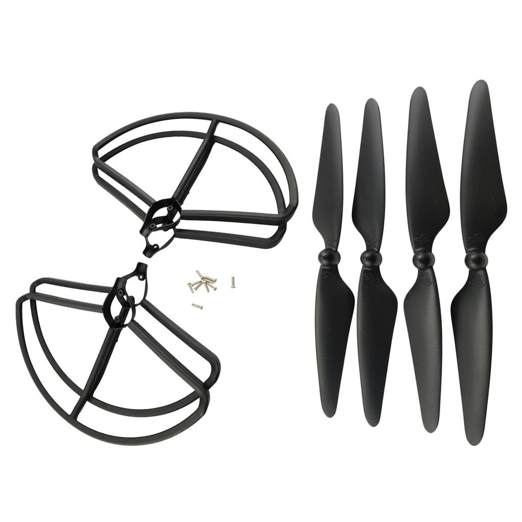 Propeller Protect Frame Plastic CW CCW Propellers Blade Guard Ring RC Plane Accessories for Hubsan H501S