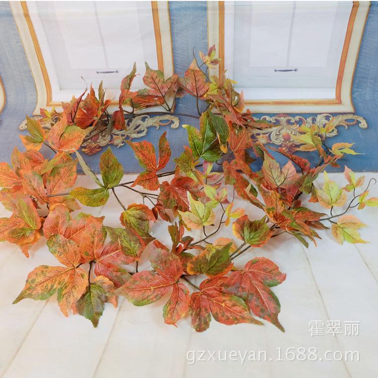 

Simulation green plant creeper vine sweet potato plastic, vine wall hanging 1.8 meters vine plant decoration