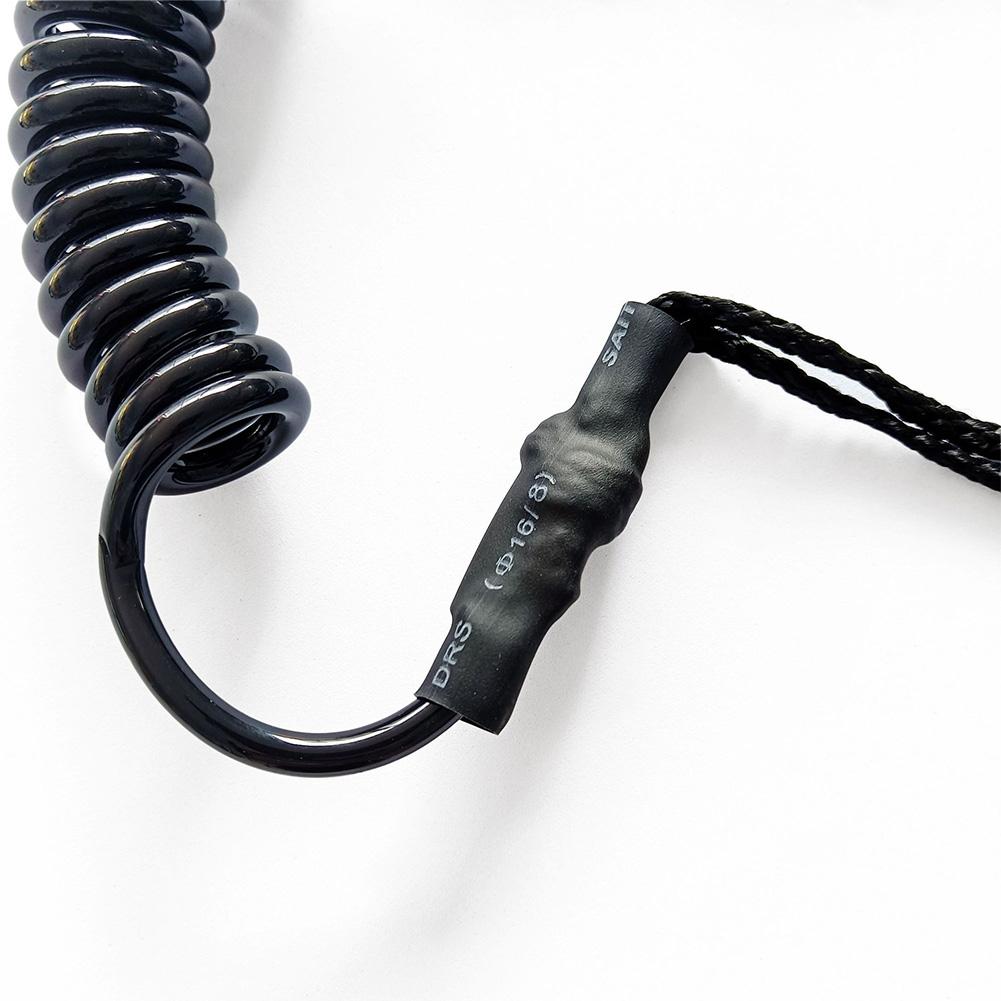 Premium Coiled Bodyboard Leash TPU Bodyboarding Leash Stay on Board Ankle Strap Surfing Accessories