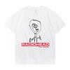 Radiohead Print T-shirt Men Women Tshirt Trend Hip Hop Rock Oversized Short Sleeve Tee 2024 Summer Cotton T Shirts Clothes Tops