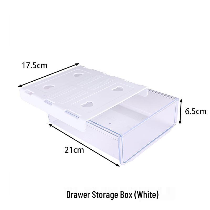 Adhesive Under-Desk Non-Marking Hidden Storage Drawer