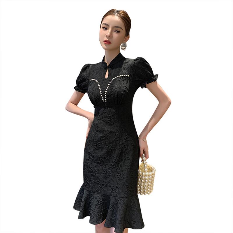 JK&JS New Chinese Style Cheongsam Dress