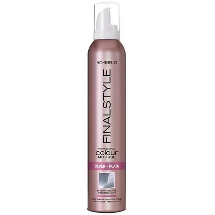 Mousse Coiffante - Montibello Finalstyle - Couleur Argent - 320ml - Pour Adultes