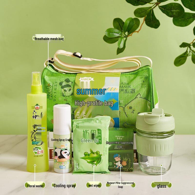 Summer Travel Cooling & Mosquito Repellent Gift Set