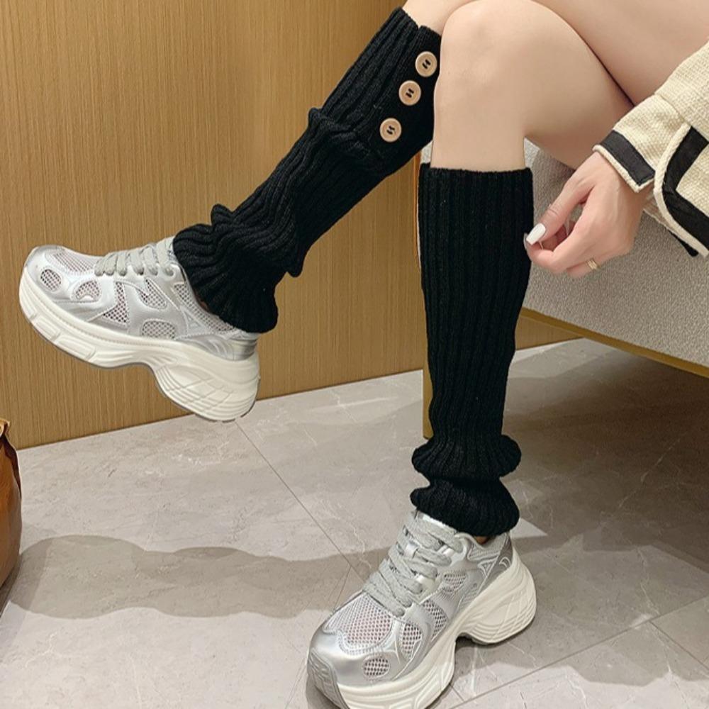 Balletcore Y2K Leg Warmers Lolita JK Boots Cover Fashion Long Tube Stockings Women