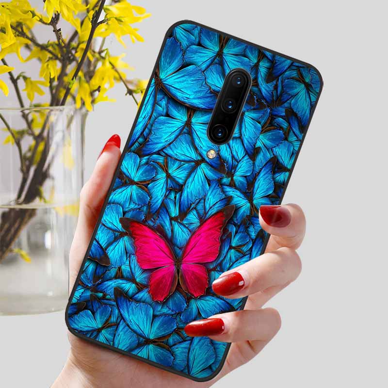 Phone Cover For Oneplus 7 Pro Case Lovely Printed TPU Silicon Soft Capa On for One Plus 7 7T Pro Oneplus7 7Pro Protection Covers