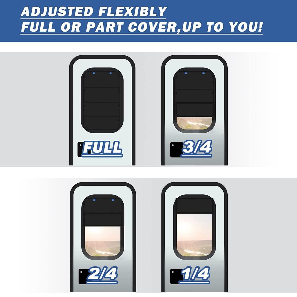 Folding RV Window Sunshade Exclusive Room Sunshade Curtains For Rv Rv Window Cover