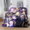 Die Apotheker-Tagebücher Maomao Jinshi Kirschblüten Flanell-Kuscheldecke Weiche Plüschdecke für Sofa Bett Anime Mädchen Heimdekoration Geschenk