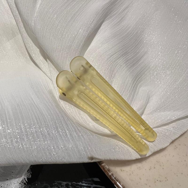 5Pcs Frosted Duckbill Clip Colorful Fix Hair Hairpins Fashion Bangs Clip Hairdressing Hairpins Barrettes Headwear Accessories