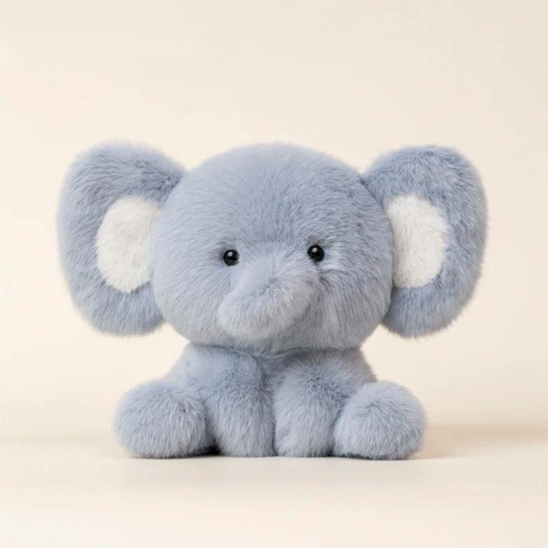 Comfort Plush Toy Rabbit Cat Elephant Doll Small Ornaments Doll New Kawaii Soft Animal Series Plush Toy Birth Gift Home Decor