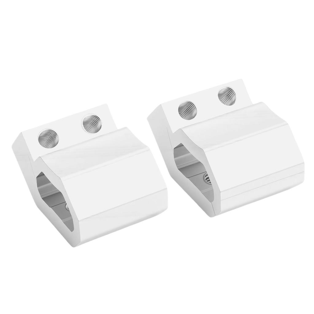 Toolbox Rail Corner Clip M8 Threaded Hole Tool Box Rail Corner Mount Replacement for Packout Silver