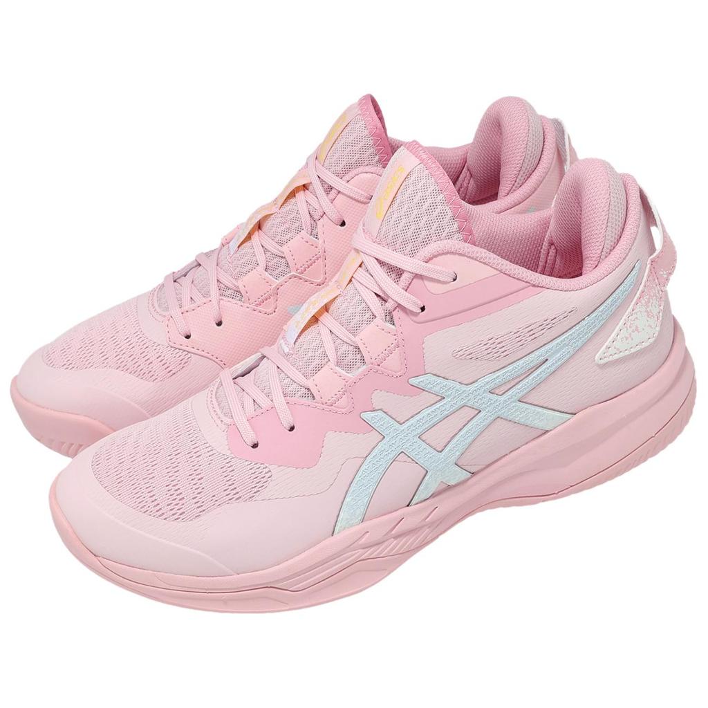 Asics Buty do koszykówki Gel-Fastblaze Wygodne Oddychające Wspierające Sprężyste Przyczepność Unisex Różowy Sól 1063A109-700