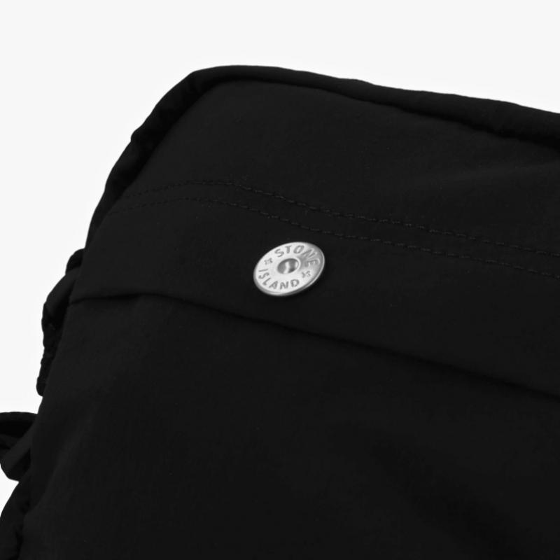 Stone Island Eco Nylon Compass Logo Embroidered Crossbody Bag K2s159200015 S0251 V0029